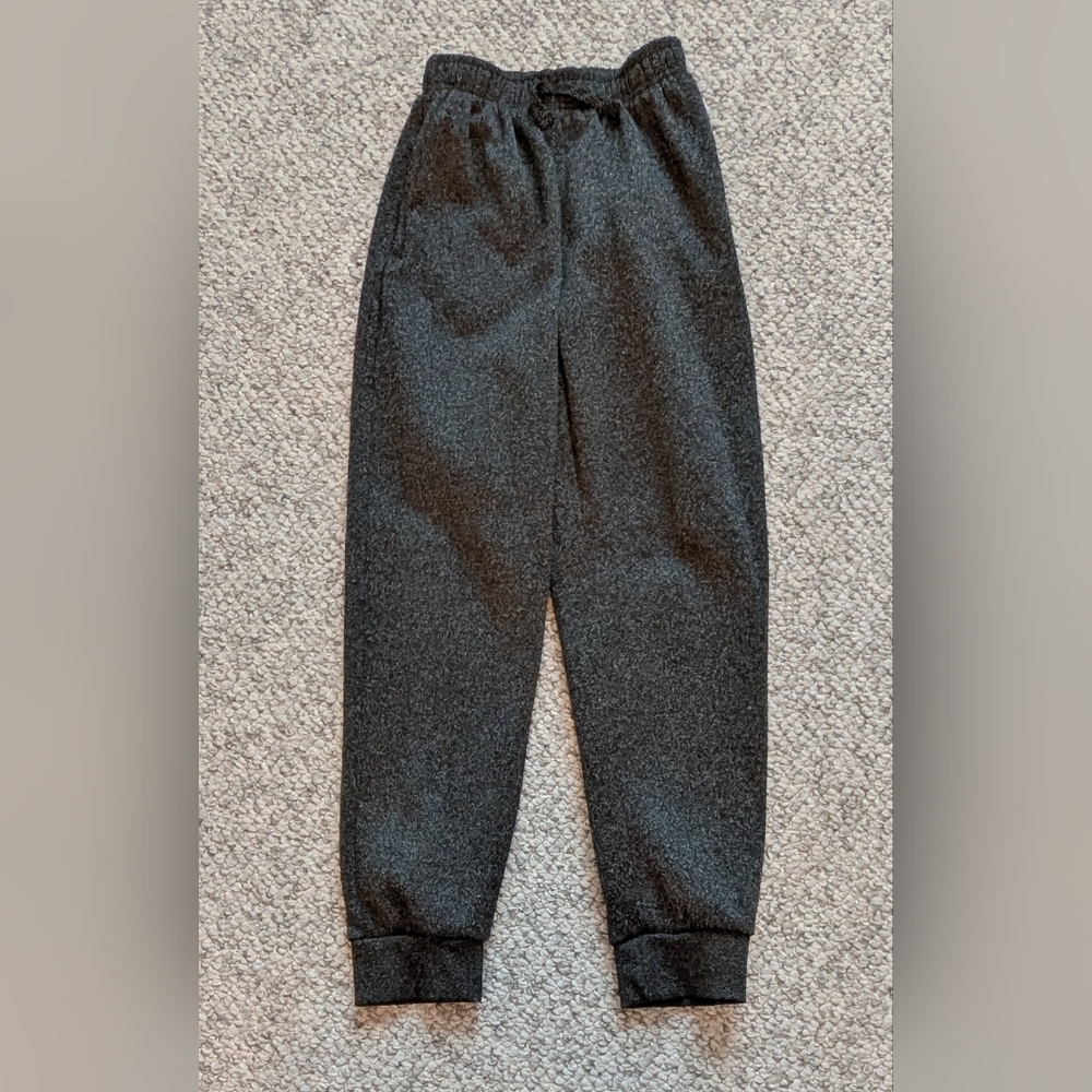 Kids/Teens (Size XL/18) Speckled Charcoal Grey Joggers/Sweatpants/Track Pants